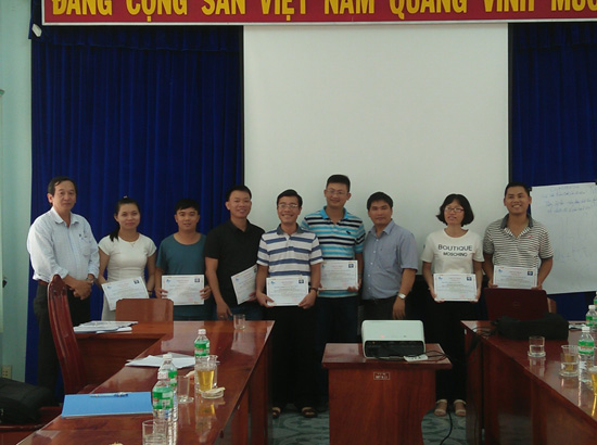 Đào tạo, tập huấn về Quản lý và kiểm soát môi trường nước trong nuôi trồng thủy sản