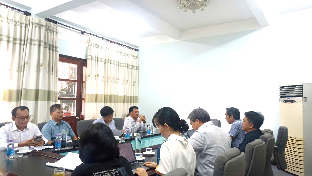 Ban Quản lý dự án đầu tư xây dựng, Bộ NN & MT thăm và làm việc với Viện Nghiên cứu Nuôi trồng thuỷ sản III 