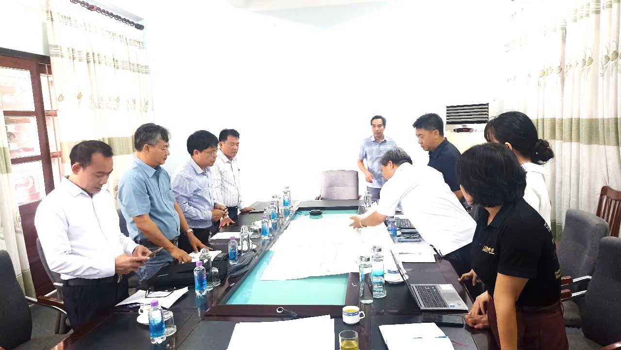 Ban Quản lý dự án đầu tư xây dựng, Bộ NN & MT thăm và làm việc với Viện Nghiên cứu Nuôi trồng thuỷ sản III 