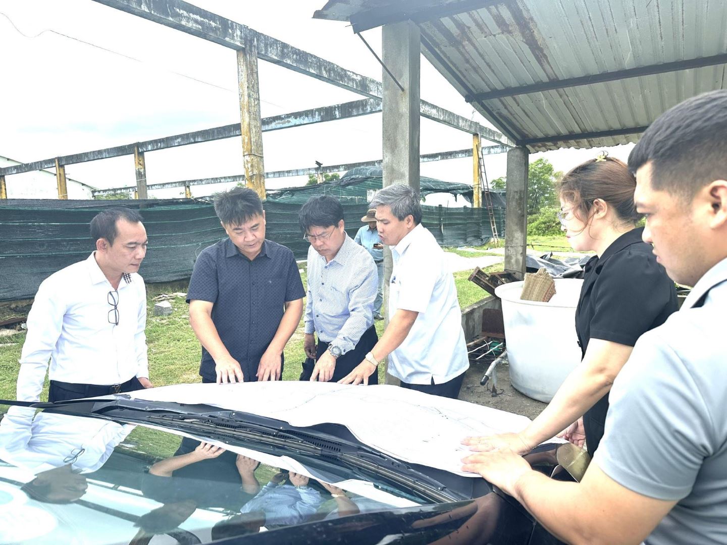 Ban Quản lý dự án đầu tư xây dựng, Bộ NN & MT thăm và làm việc với Viện Nghiên cứu Nuôi trồng thuỷ sản III 