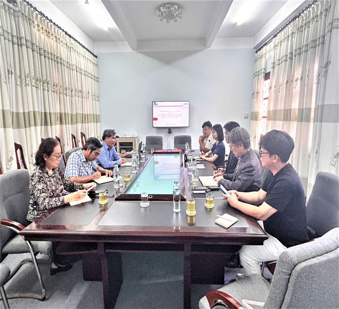 Lễ ký kết Biên bản ghi nhớ hợp tác giữa Viện Nghiên cứu Nuôi trồng thuỷ sản III và Công ty Cổ phần Biotion (Hàn Quốc)