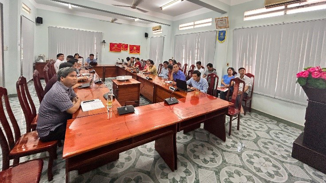 Chi bộ Viện Nghiên cứu Nuôi trồng Thủy sản III tham dự trực tuyến Hội nghị toàn quốc quán triệt và triển khai thực hiện các Nghị quyết của Bộ Chính trị