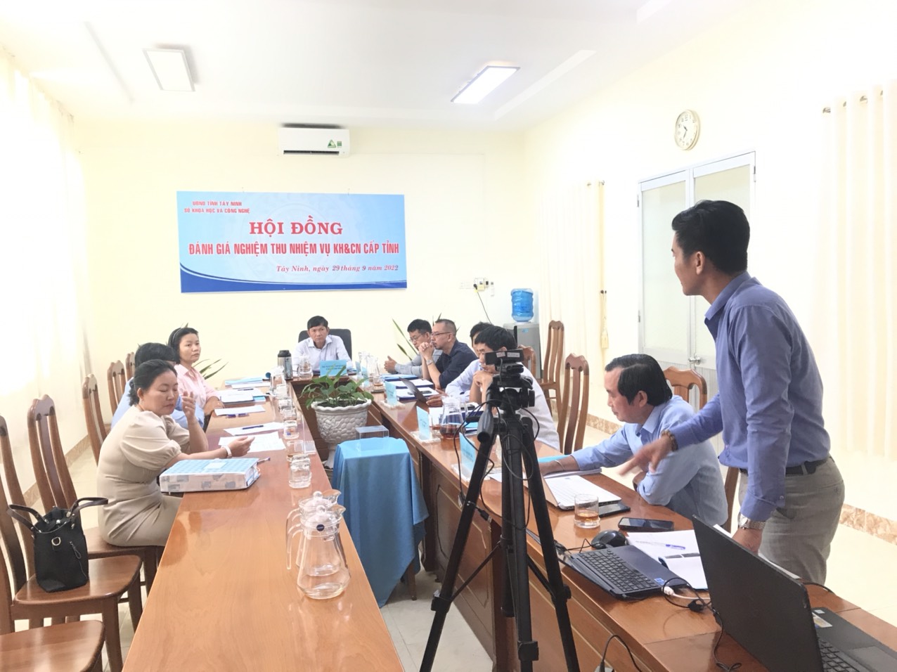 NGHIỆM THU ĐỀ TÀI XÂY DỰNG QUY TRÌNH NUÔI CÁ CHÌNH BÔNG (ANGUILLA MARMORATA) TẠI TÂY NINH