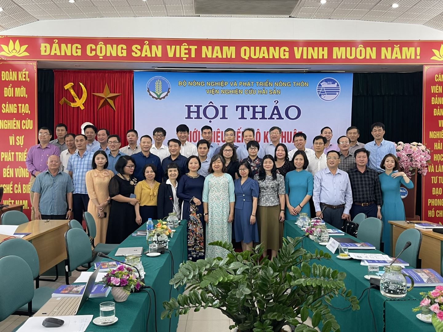 HỘI THẢO GIỚI THIỆU TIẾN BỘ KỸ THUẬT VÀ CÔNG NGHỆ MỚI TRONG LĨNH VỰC THỦY SẢN