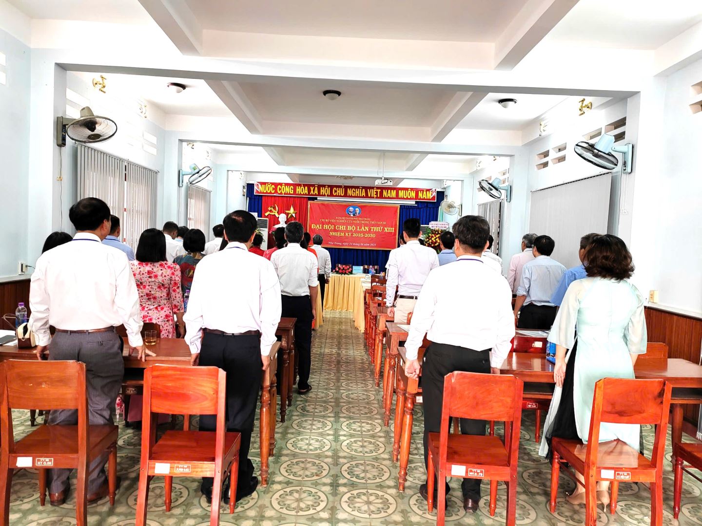 Đại hội Chi bộ Viện Nghiên cứu Nuôi trồng thủy sản III lần thứ XIII, nhiệm kỳ 2025 - 2030