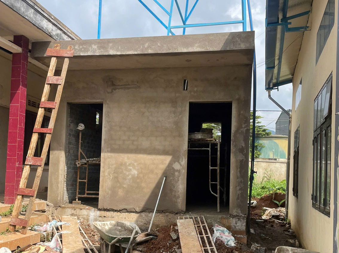 Kiểm tra Dự án thành phần 3 “Nâng cấp, cải tạo Trung tâm Quốc gia giống thủy sản nước ngọt miền Trung” sau mưa lũ, sạt lở đất ở Lâm Đồng